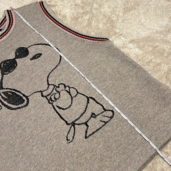 ZARA X PEANUTS Limited Edition Snoopy Sweater Vest - Picture 8 of 9